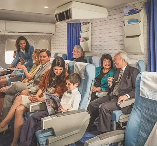 Cabine haut de gamme historique Pan Am